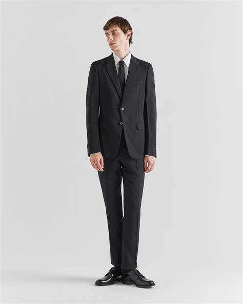 prada black label suit|prada suits men.